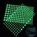 Radium Stars 144 pcs Pieces Star stickers  Glow in Dark Toys Luminous Star Stickers Bedroom Sofa Fluorescent Painting Toy PVC Stickers for Kids Room. 