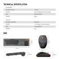 FANTECH WK895 GO Pop Office Wireless Keyboard Mouse Combo. 