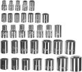 Comprehensive 40-Piece Socket Tool Set Featuring Precision Ratchet Wrenches, Versatile Spanners, and a Durable Carry Case for Home Mechanics and Professionals. 