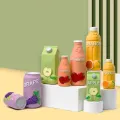 Funny Juice Bottle Shape Pet Latex Toys Bite Resistant Colorful Pet Chew Toy Soft Dog Squeaky Sound Toy Cleaning Tooth. 