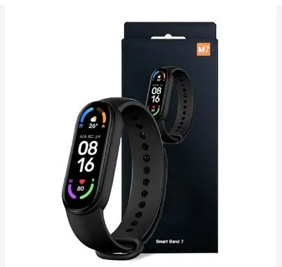 M7 Smart Watch Smartband Heart Rate Smartwatch Fitness Tracker Blood Pressure Sport Bracelet for Mi Band 7 Men Women Daraz.lk