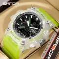 【Miga Plaza】 Fall-resistant Military Multi-display Dial Luminous Luxury Quartz Watch Gift SD3179-14. 