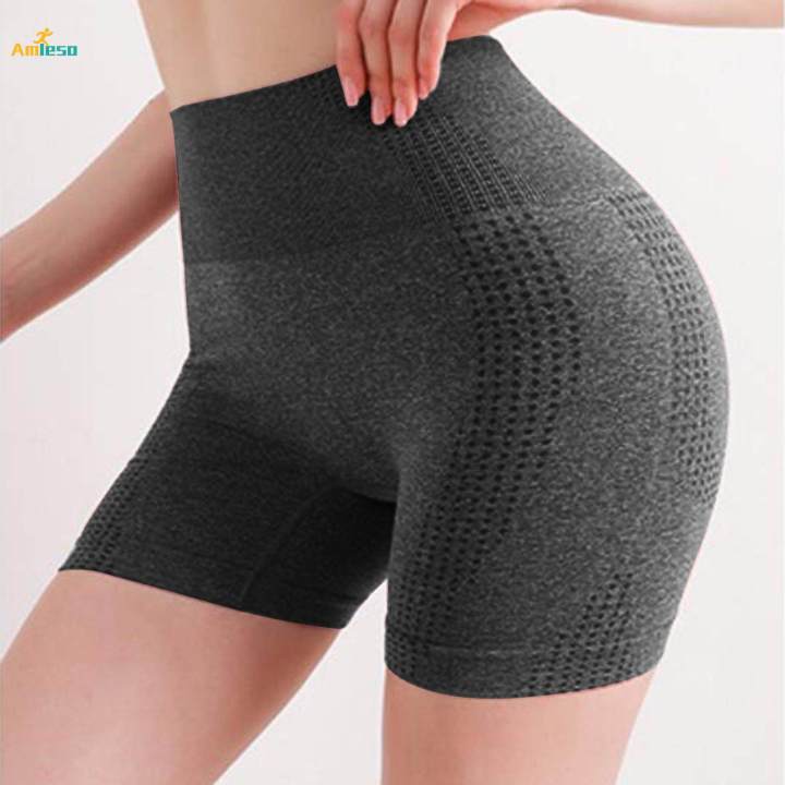 Womens%20Yoga%20Shorts%20High%20Waisted%20Sports%20Shorts%20Casual%20Summer%20Biker%20Shorts%20Athletic%20Shorts%20Workout%20Shorts%20for%20Jogging%20Home%20Gym%20Training%20,%20Gray,%20-%20Image%202