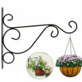 Hanging Plants Flower Basket Holder Bracket Wall Planter Hooks Flower Pot Lanterns Hanger For Garden Outdoor Indoor 1Pcs. 