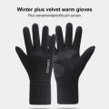 【Beiver Jewelry Store 】Bicycle Gloves Winter Warm.