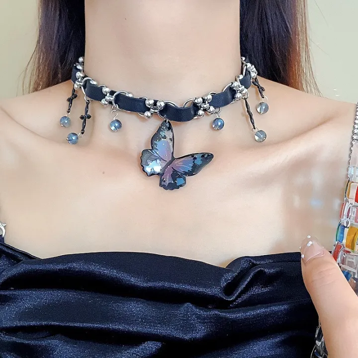 %E3%80%90Cheap%E3%80%91chocker%20Black%20Butterfly%20Necklace%20Neck%20Accessories%20Women%20Sweet%20Cool%20Spice%20Girls%20y2k%20Heavy%20Industry%20Collar%20Punk%20Necklace%20High%20Grade%20-%20Image%202
