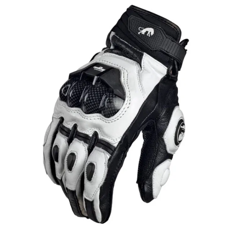 Mens%20Women%204%20Season%20Driving%20Supertech%20Black/White%20Motorcycle%20Leather%20Gloves%20Racing%20Glove%20Motorbike%20Cowhide%20Racing%20Bike%20Knight%20-%20Image%203