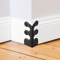 6 PCS Vintage Skiffers Skirting Board Corner Protectors Corners Edge Cover for Both Residential And Commercial Spaces. 