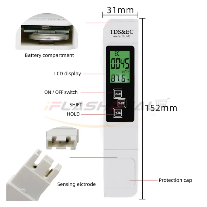 iFlashDeal%20TDS/EC%20Meter%20Conductivity%20pen%20EC%20TDS%20Pen%20Tester%20Digital%20LCD%20Meter%20Water%20Quality%20Monitor%20Purity%20Measure%20Tool%20Pool%20EC%20Meter%20ATC%20Temperature%20-%20Image%203