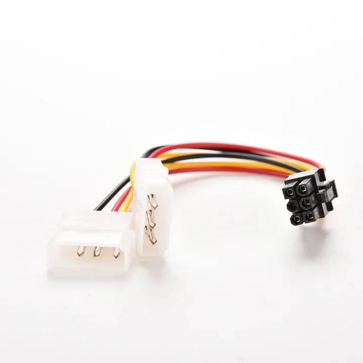 Dual%20IDE%20Molex%204%20pin%20Male%20to%206%20pin%20Male%20Power%20Cable%20for%20PCI-E%20GPU%20Graphics%20Card%20-%20Image%202