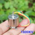1800KV  Mini 19MM 3 Phase Brushless Motor Micro BLDC Motor Multi-Shaft Drone Model Airplane For RC Multicopter Accessories. 