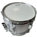 10'' 12'' 14'' Silver/ Maroon Maxtone Taiwan Professional Side Drum for Students, Beginner Drum Set with Drumsticks, Drum Strap, 10.5'' X 6.25'' Grey colour side drum for western band. 