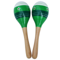 Maracas Hand Percussion Rattles, Wooden Rumba Shaker Musical Instrument for Kids Adults, Set of 2 Easy to Use. 
