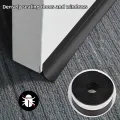 1/2/3M Self-adhesive Sealing Strip Door And Window Glass Window Anti-collision Rubber Strips Silicone Gel Sound Insulation Strip 1Roll. 