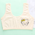 Kitty  Junior High school Students Bras Soft Cotton Teenage Girls Sling Breathable Children Girls Bra. 