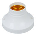 1pcs E27 Edison Screw Cap Socket White Ceiling Lamp Bulb Fixing Base Stand Bulb Holder. 
