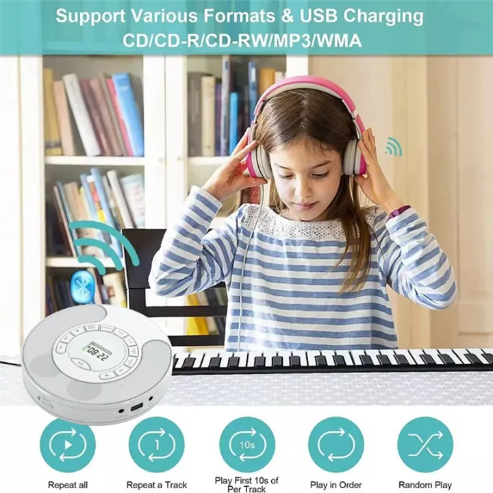 New%20Portable%20CD%20Player%20,Dual%20Bluetooth%20Model,USB%20Player,Dual%20Stereo%20Speakers,A-B%20Repeat,AUX%20,Play%20Speed%20Control%20Black%20-%20Image%2010