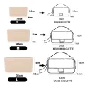 Multi-Pocket Women Insert Bag Felt Fabric Purse Handbag Organizer Bag Liner Tote MJK. 