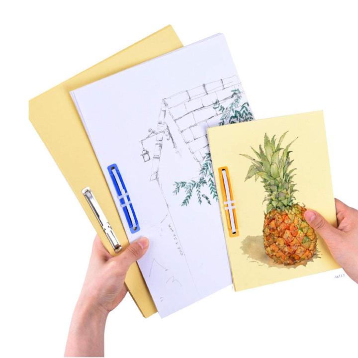 Plastic%20Paper%20Fastener%20File%20Fasteners%20for%20Office%20School%20-%203.15"(80mm)%20Between%202%20Holes,%20Box%20of%2050%20Complete%20Sets%20by%20ZinZen%20-%20Image%204