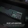 FANTECH ATOM MK886 MECHANICAL GAMING KEYBOARD. 