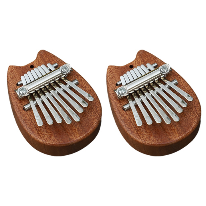Mini Instrumente Sojhoop Mini Kalimba Mini Thumb Piano 8-Tone Portable Beginner Finger ...