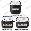 NEW Hentai Anime Waifu Girls Eyes Case for Airpods 1 2 3 Pro Wireless Bluetooth Earphone Box Shockproof Protective AirPods Case. 