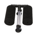 Aquarium Double Bio Sponge Filter, High Efficiency Suction Cup Fixing Biological Filtration Aquarium Sponge Filter for Freshwater. 