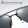 LouisWill Sunglasses Driver Driving Mirror Polarized Glasses Sunglasses Men And Women Tide Glasses Brand Goggles Square Sunglasses Retro Anti Glare Driving Sun GlassesUV400. 