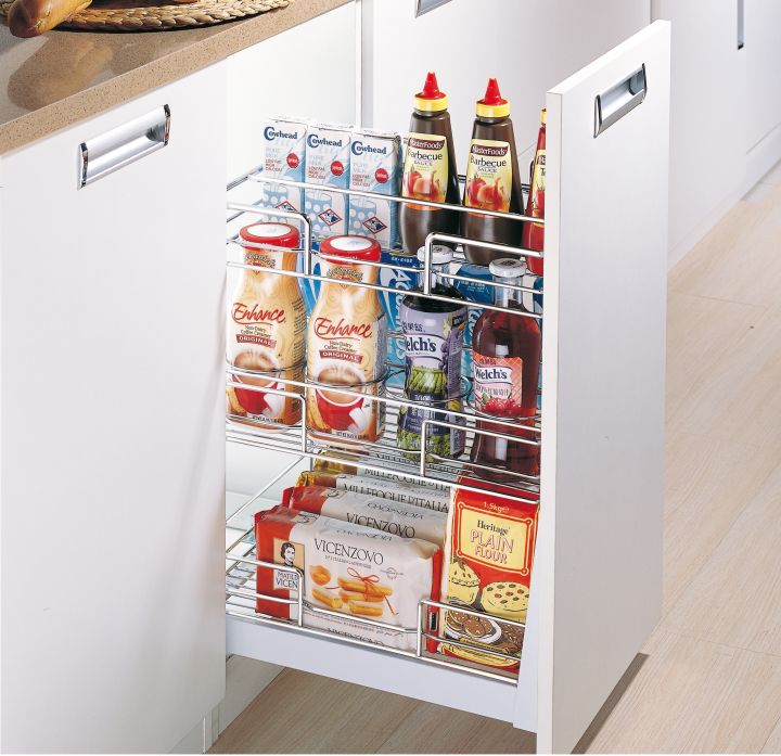 TRIPLE DRAWER KITCHEN WIRE BASKETS | Daraz.lk