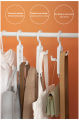 Storage Hook Multifunctional Hanger Hook Folding Anti-skid Rotate Hanger Anti-skid Multifunction Clothes Hanger Hook For kitchen Bedroom. 
