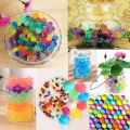 Magic Balls 200pc Pearl Crystal Soil Mud Plant Grow Flower Plant fertilizer Jelly Water Balls Magic Hydrogel Bio Gel Beads Wedding Home Decoration Kids Toy Crystal Soil Water Beads 14. 