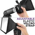 Universal Flash Lamp Mini SoftBox Diffuser for Canon Nikon Soni Soft Box 15*17cm 15x17cm 15x17. 