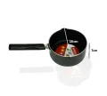 Rich Nonstick Sauce Pan - Black (Made in India). 
