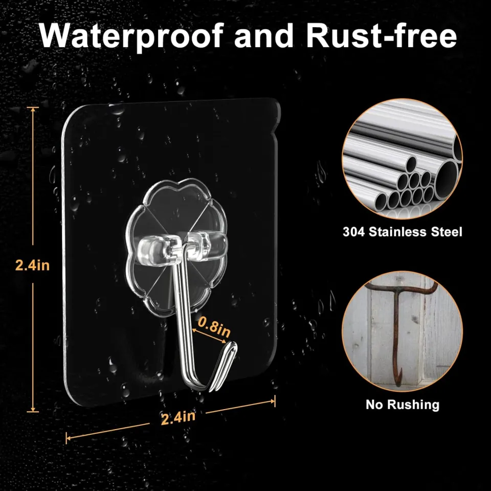 Utility Hooks No Damage Picture Hooks Stucco/Concrete Wall Hooks, No Damage  Hook Hanging Kit, No