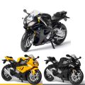 model bike 1/12 BMW S1000RR Motorcycle Toy 1:12 RMZ City Diecast Metal Racing Model Super Sport Miniature Collection Gift For Boy ChildrenParty Tableware. 