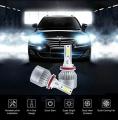 9006 / HB4/ 9012/ HIR2 LED Head Light / FOG light Pair - kaier V6 6000k Car LED Headlight Hi/Lo Turbo Light Bulbs. 