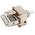Air Conditioning Blower Motor Switch Wear Resistant SW2000 Safety Sturdy 3 Speed AC Rotating Blower Switc for Truck. 
