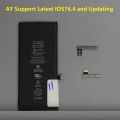 NEW AY A108 Battery Tag On Flex Cable For iPhone X XR XS 11 12 13 Pro Batteries Cell Repair Tool QianLi No Pop up Important Health. 