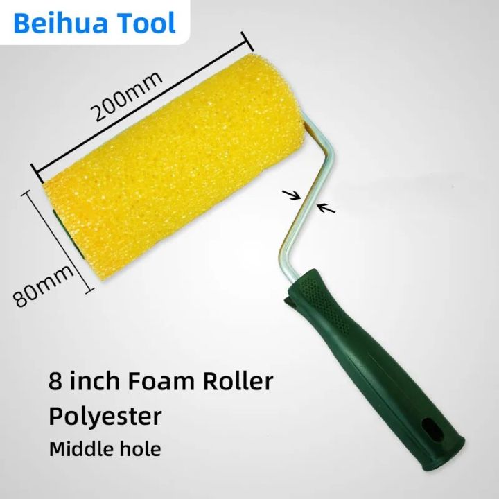 7inch 8inch Foam Roller Brush Pattern Paint Rollers for Wall Decroation Wall Art Painting Tools Textured Roller Polyester