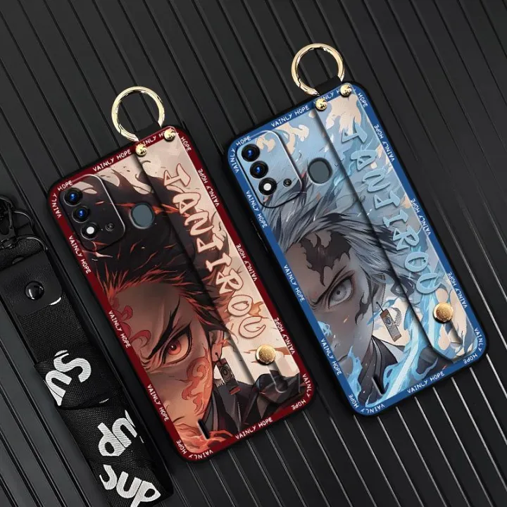 Dirt-resistant%20Wrist%20Strap%20Phone%20Case%20For%20Itel%20P37/Vision3%20Lite%20Phone%20Holder%20Wristband%20ring%20Waterproof%20Fashion%20Design%20-%20Image%204