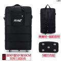 Handbag Folding Bag Folding Travel Bag Waterproof Luggage Bag out Buggy Bag with Wheels Large Capacity Female Slippers Aviation *. 