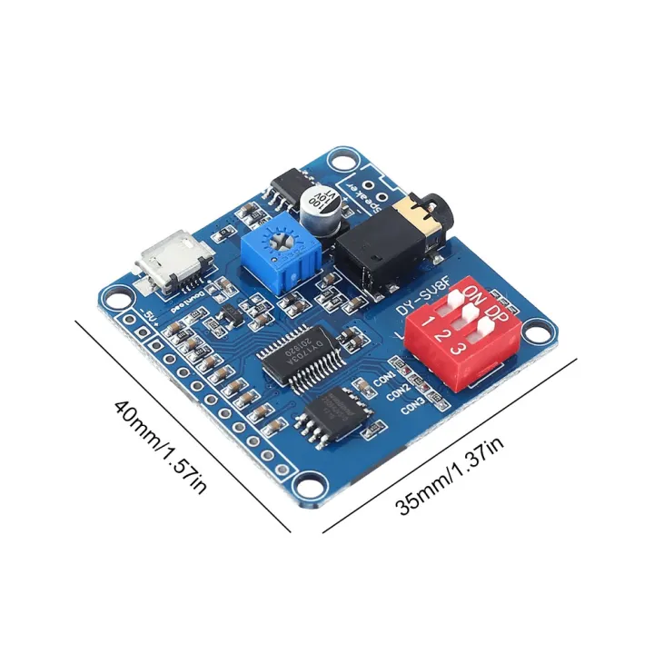 Voice%20Sound%20Playback%20Module%20Arduino%20MP3%20Player%20Module%20UART%20I/O%20Trigger%20Class%20D%20Amplifier%20Board%205W%208M%20Storage%20DY-SV8F%20SD/TF%20Card%20-%20Image%206