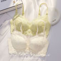 Women's Underwear Summer Thin Big Breast Size Concealing Push up Suit Underwired Bra Breast Holding Anti-Sagging Summer. 