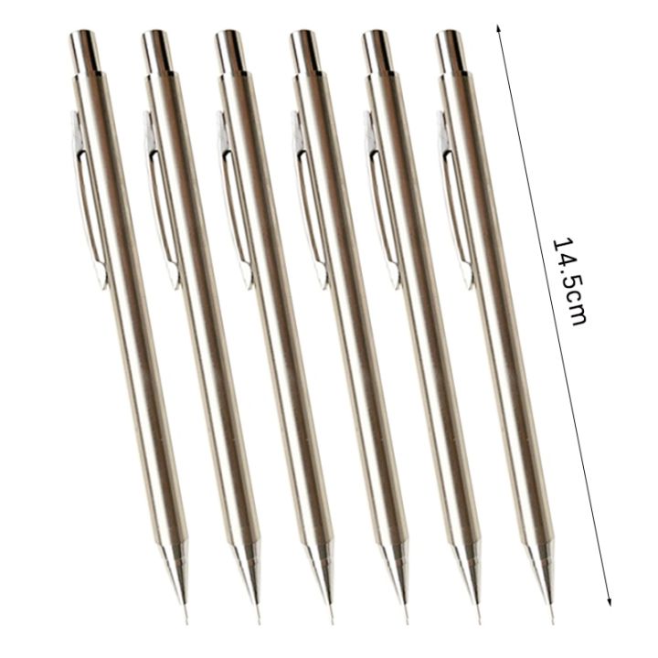 %E3%80%90HOT%E3%80%91%200.3,%200.5,%200.7,%200.9,%201.3,%202.0Mm%20Metal%20Mechanical%20Pencil%20With%20Lead%20Refills%20Set%20Student%20Art%20Sketch%20Drafting%20Automatic%20Pencil%20School%20-%20Image%203
