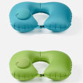 U-shaped inflatable pillow for outdoor travel, nap pillow, silk and milk U-shaped inflatable pillow for outdoor travel, nap pillow, silk and milk U-shaped inflatable pillow for outdoor travel, nap pillow, silk. 