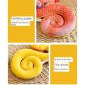 Dadomyd plush soft stuffed fluffy 2025 Chinese Year collection key chain cute snake mascot pendant doll Spring Festival. 