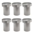 6Pcs Bench Dogs Workbench Peg Brake Stop Clamp Positioning-20mm. 