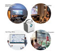 [READY STOCK] Android Version Q3PRO Portable Smart Mini Projector home projector home cinema 4K 3D Ultra Full HD 1080P Wifi Projector Q3 lumos Projector smart Smart projector Q3 Pro. 