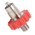 CO2 Tank Refill Valve Connector G5/8 to M16 CO2 Cylinder Refill Pressure Valve Adapter. 