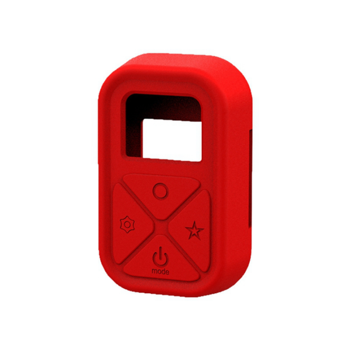 OYPFXMI Bluetooth Remote Control Silicone Case for 10 Hero 11 10 9 8 Smart Phone Action Camera Accessories, Red